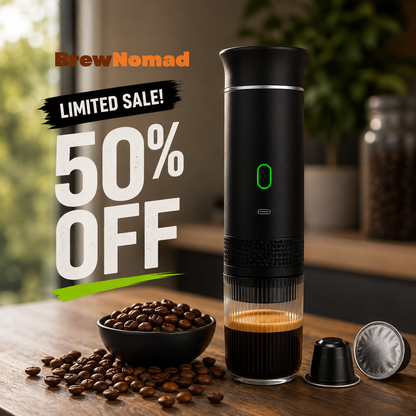 BrewNomad - 3 in 1 Portable Espresso Machine